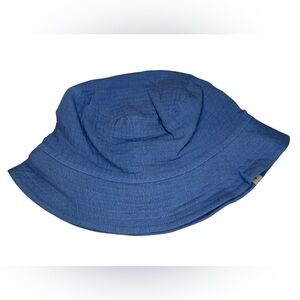 NWT - Huttelihut - Cotton Bucket Hat - Blue
